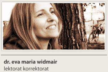 dr. eva maria widmair - lektorat, korrektorat